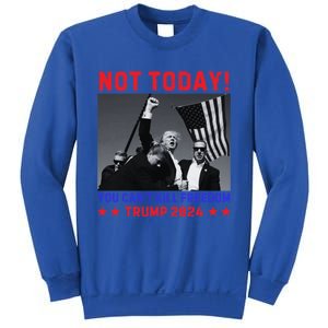 Trump 2024 Not Today! Trump Assassination Attempt Sweatshirt