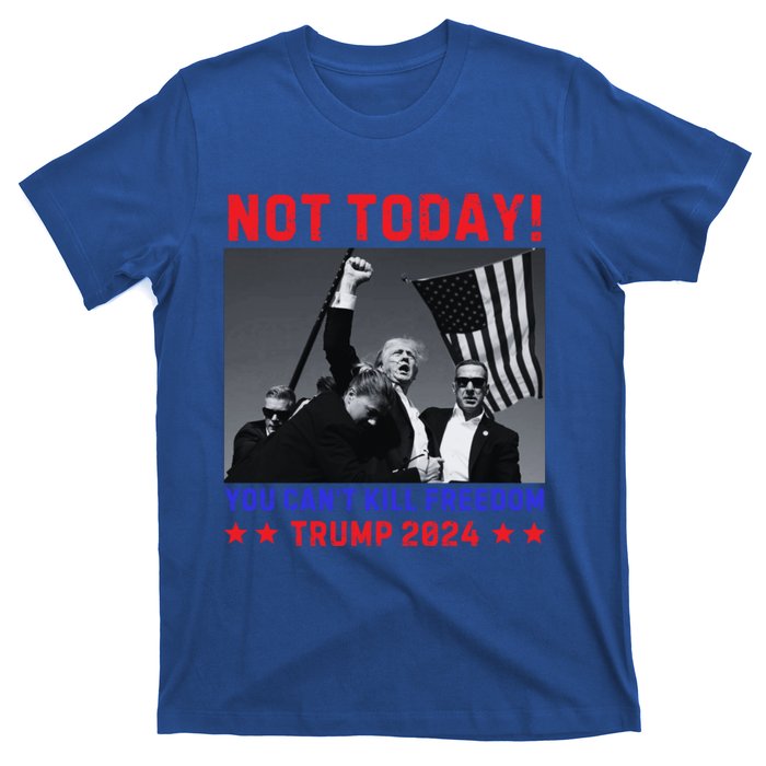 Trump 2024 Not Today! Trump Assassination Attempt T-Shirt