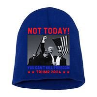 Trump 2024 Not Today! Trump Assassination Attempt Short Acrylic Beanie