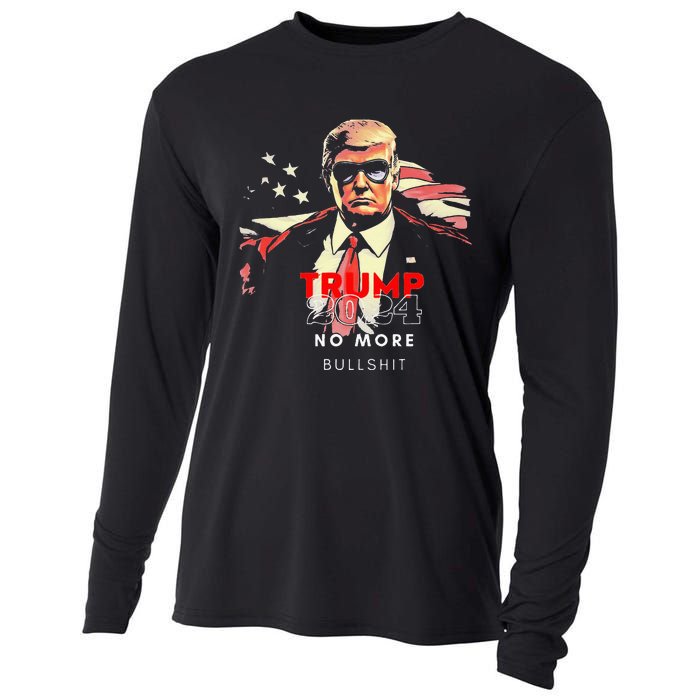 Trump 2024 Never Surrender Trump Assassinated Cooling Performance Long Sleeve Crew