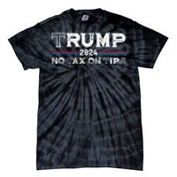 Trump 2024 No Tax On Tips Us Flag Tie-Dye T-Shirt