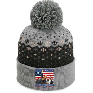 Trump 2024 Not Today You CanT Kill Freedom The Baniff Cuffed Pom Beanie