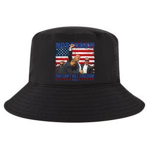 Trump 2024 Not Today You CanT Kill Freedom Cool Comfort Performance Bucket Hat