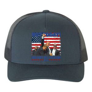 Trump 2024 Not Today You CanT Kill Freedom Yupoong Adult 5-Panel Trucker Hat