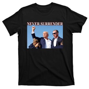 Trump 2024 Never Surrender President Legend T-Shirt