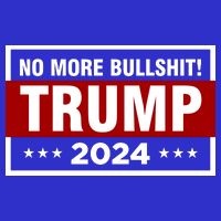 Trump 2024 No More BS Save America USA Vote Poster