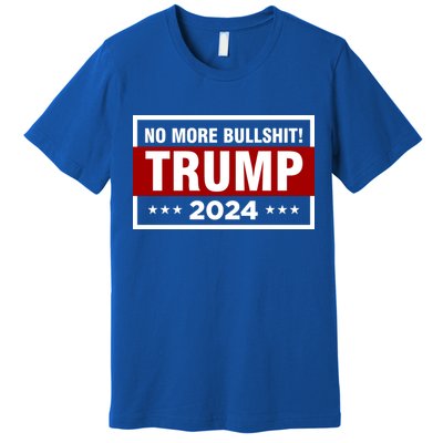 Trump 2024 No More BS Save America USA Vote Premium T-Shirt