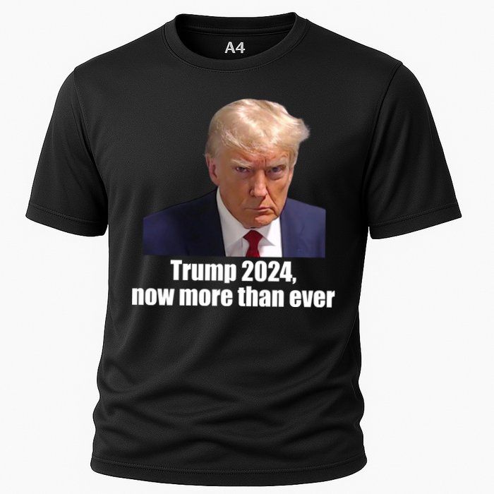 Trump 2024 Now More Than Ever Cooling Performance Crew T-Shirt