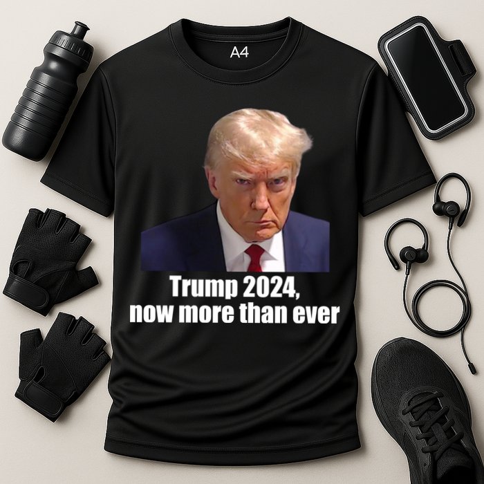 Trump 2024 Now More Than Ever Cooling Performance Crew T-Shirt