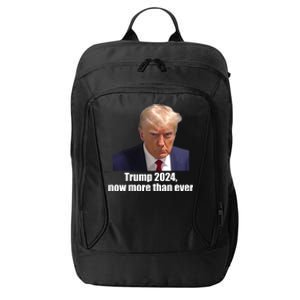 Trump 2024 Now More Than Ever City Backpack