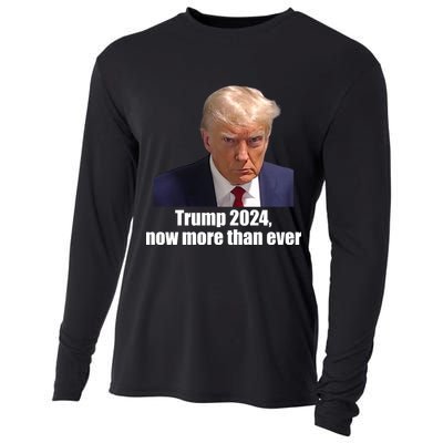Trump 2024 Now More Than Ever Cooling Performance Long Sleeve Crew