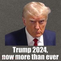 Trump 2024 Now More Than Ever Cotton Canvas Backpack