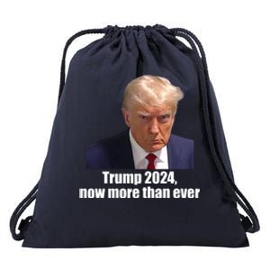 Trump 2024 Now More Than Ever Drawstring Bag