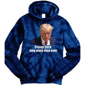 Trump 2024 Now More Than Ever Tie Dye Hoodie