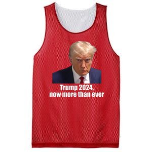 Trump 2024 Now More Than Ever Mesh Reversible Basketball Jersey Tank