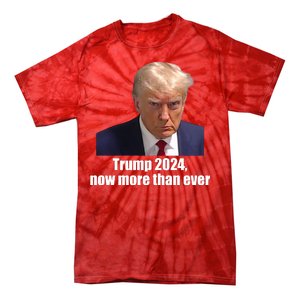 Trump 2024 Now More Than Ever Tie-Dye T-Shirt