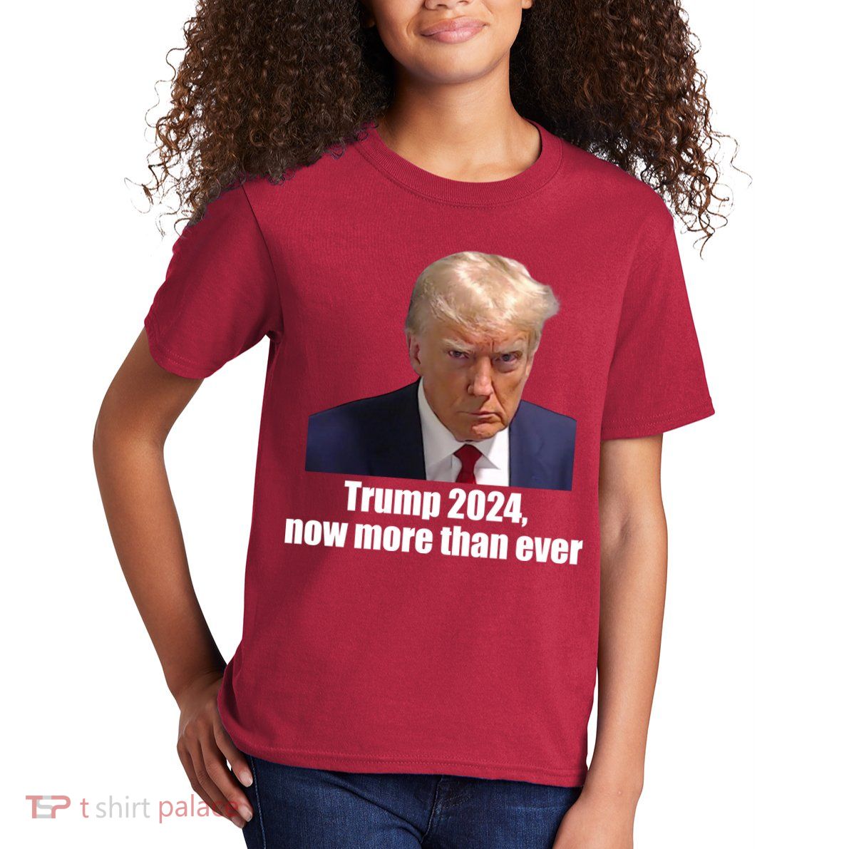 Trump 2024 Now More Than Ever Kids T-Shirt