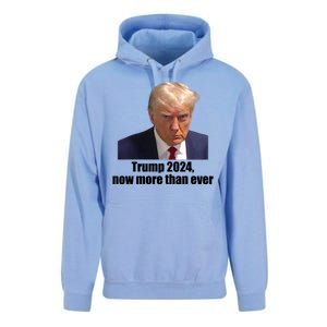 Trump 2024 Now More Than Ever Unisex Surf Hoodie