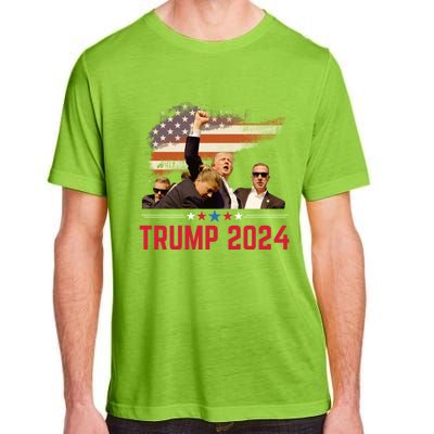 Trump 2024 Outlaw Hillbilly J.D.Vance 2024 Donald Trump Adult ChromaSoft Performance T-Shirt