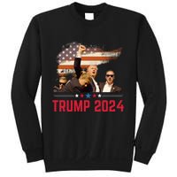 Trump 2024 Outlaw Hillbilly J.D.Vance 2024 Donald Trump Sweatshirt