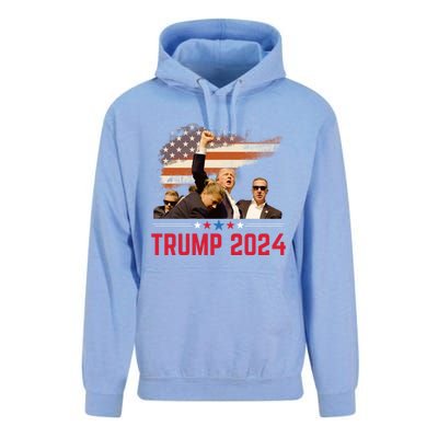 Trump 2024 Outlaw Hillbilly J.D.Vance 2024 Donald Trump Unisex Surf Hoodie