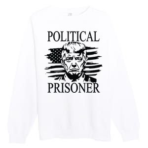 Trump 2024 Outlaw President Trump Not Guilty Premium Crewneck Sweatshirt