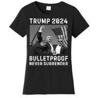 Trump 2024 Our President Our Fighter Women's T-Shirt