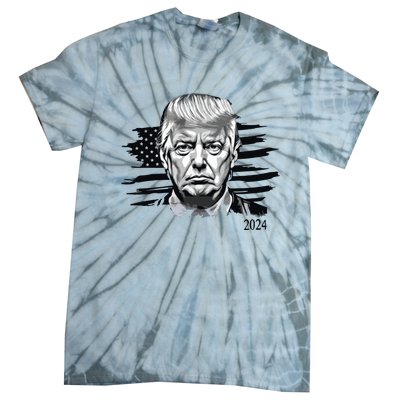 Trump 2024 Outlaw President Trump Not Guilty Tie-Dye T-Shirt