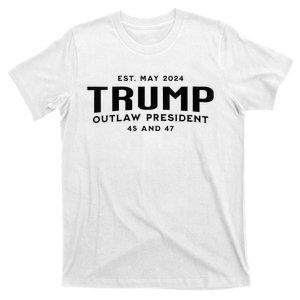 Trump 2024 Outlaw President T-Shirt