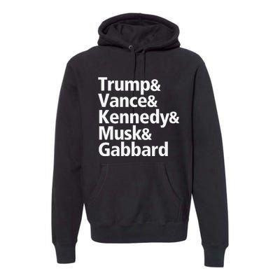 Trump 2024 President Trump Make America Healthy Again Premium Hoodie