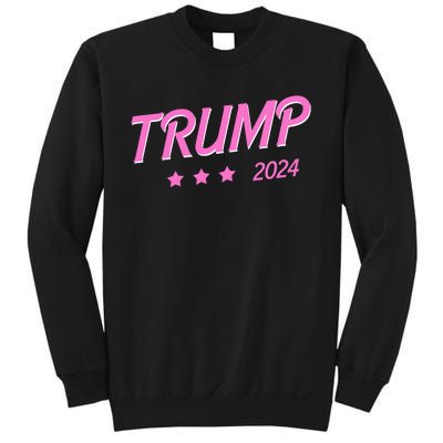 Trump 2024 Pink Design Sweatshirt