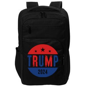 Trump 2024 Presidential Election Logo Impact Tech Backpack