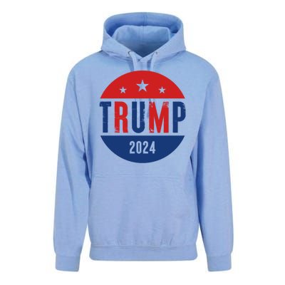 Trump 2024 Presidential Election Logo Unisex Surf Hoodie