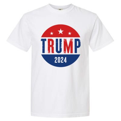 Trump 2024 Presidential Election Logo Garment-Dyed Heavyweight T-Shirt