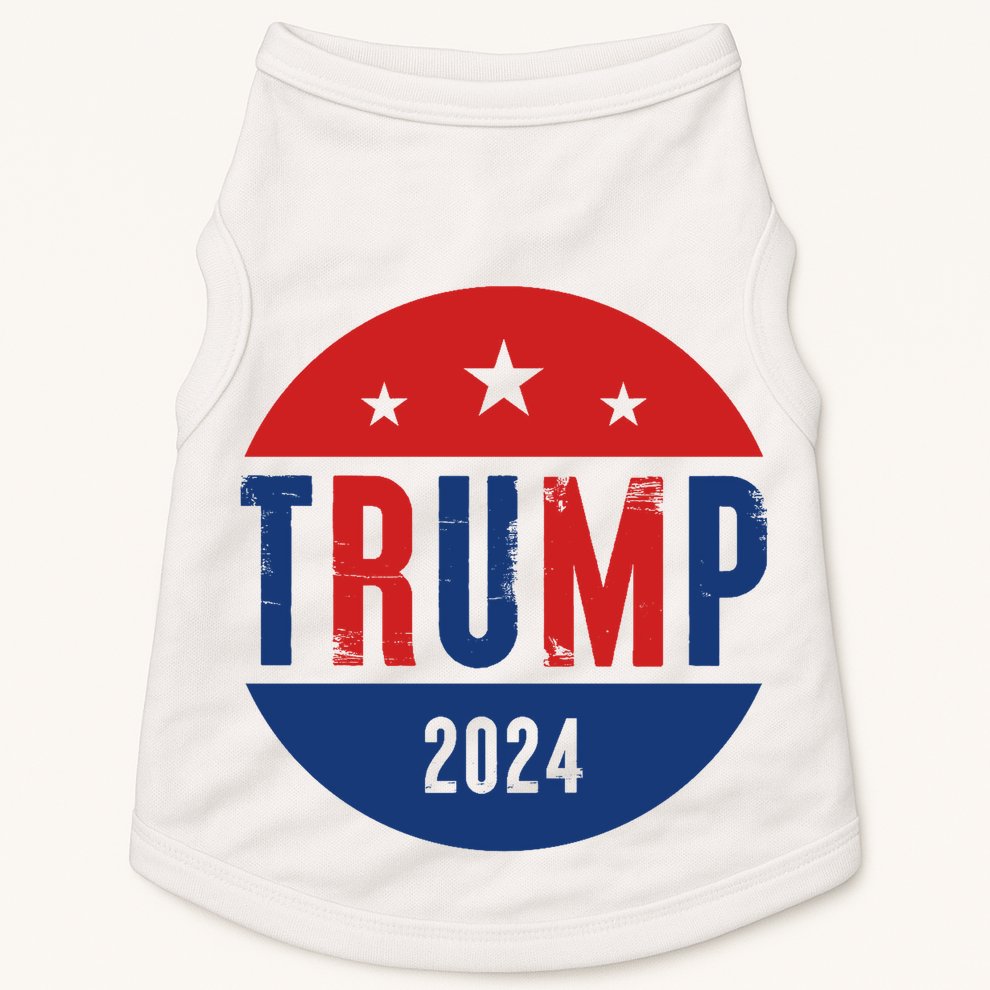 Trump 2024 Presidential Election Logo Doggie Tank