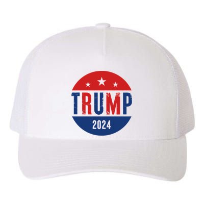 Trump 2024 Presidential Election Logo Yupoong Adult 5-Panel Trucker Hat