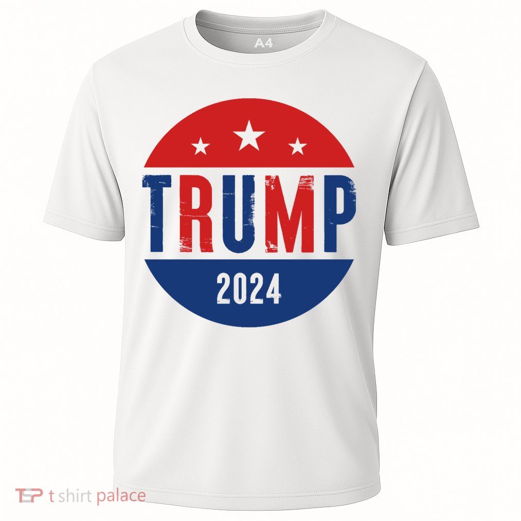 Trump 2024 Presidential Election Logo Cooling Performance Crew T-Shirt