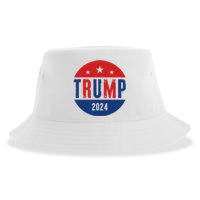 Trump 2024 Presidential Election Logo Sustainable Bucket Hat