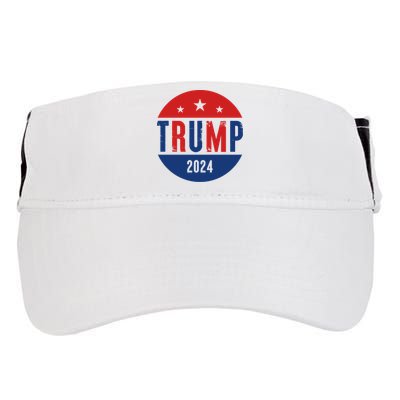 Trump 2024 Presidential Election Logo Adult Drive Performance Visor