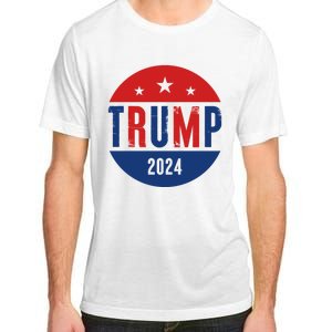 Trump 2024 Presidential Election Logo Adult ChromaSoft Performance T-Shirt