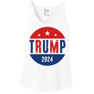 Trump 2024 Presidential Election Logo Ladies Essential Tank