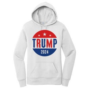 Trump 2024 Presidential Election Logo Women's Pullover Hoodie