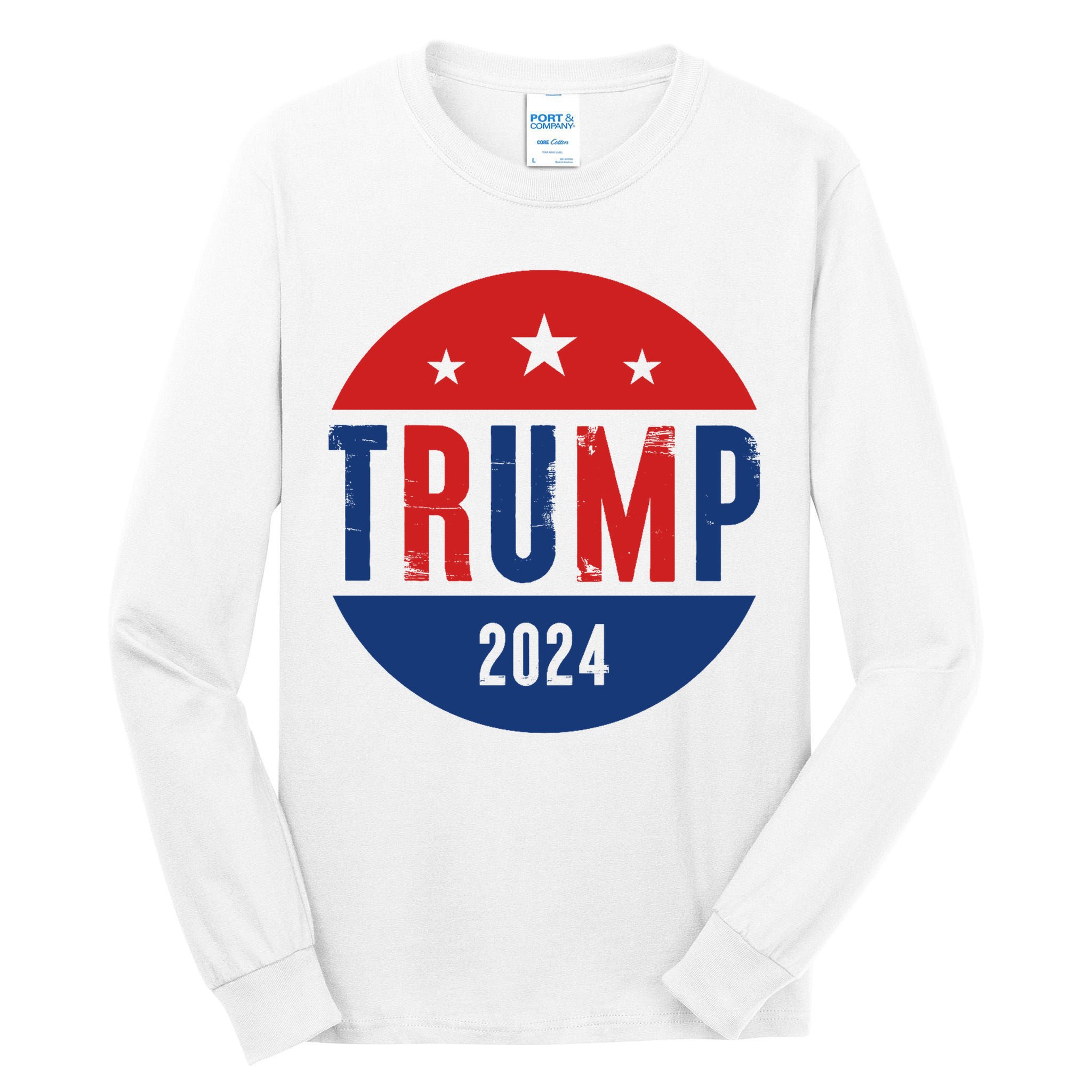Trump 2024 Presidential Election Logo Tall Long Sleeve T-Shirt
