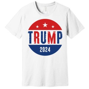 Trump 2024 Presidential Election Logo Premium T-Shirt