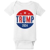 Trump 2024 Presidential Election Logo Baby Bodysuit