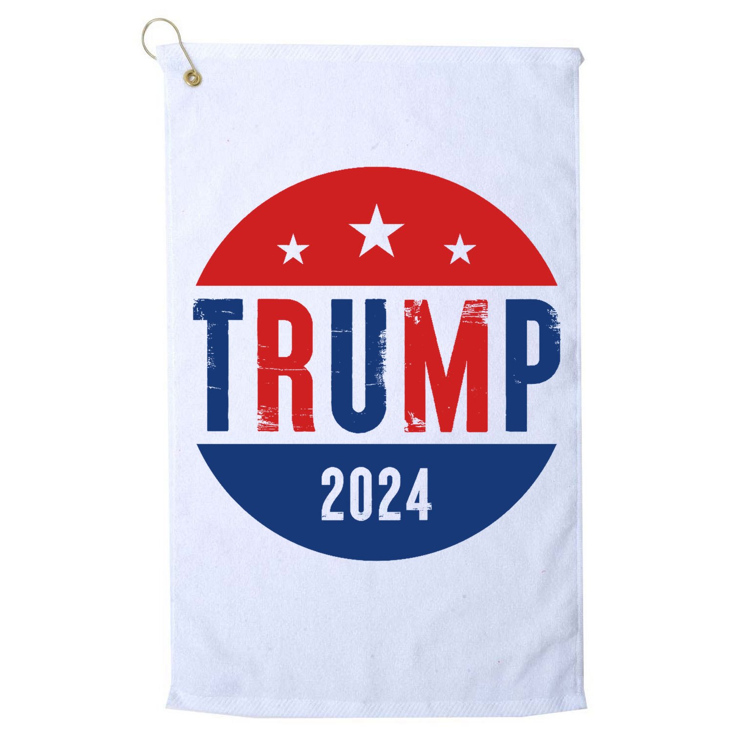 Trump 2024 Presidential Election Logo Golf Towel