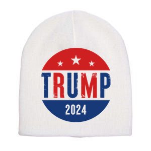 Trump 2024 Presidential Election Logo Short Acrylic Beanie