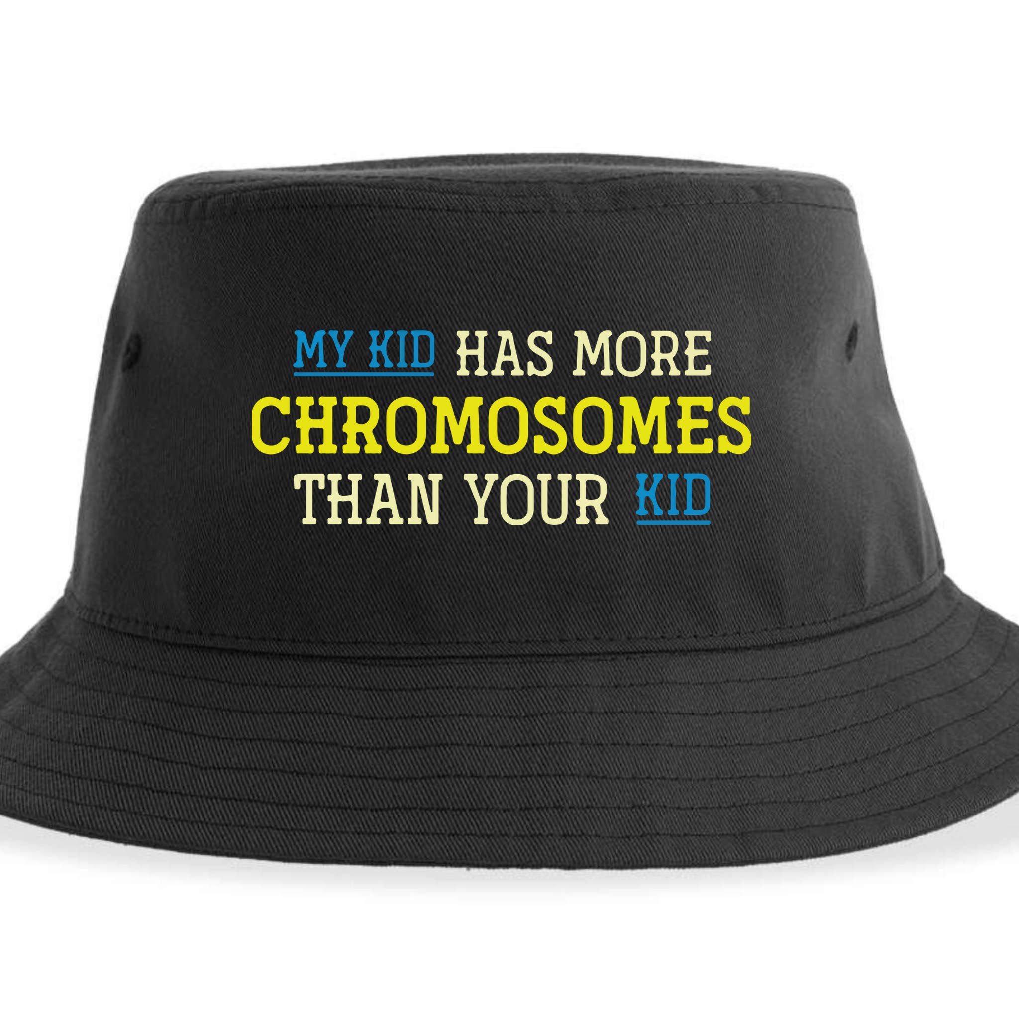 Trisomy 21 Parents Down Syndrome Awareness Gift Sustainable Bucket Hat