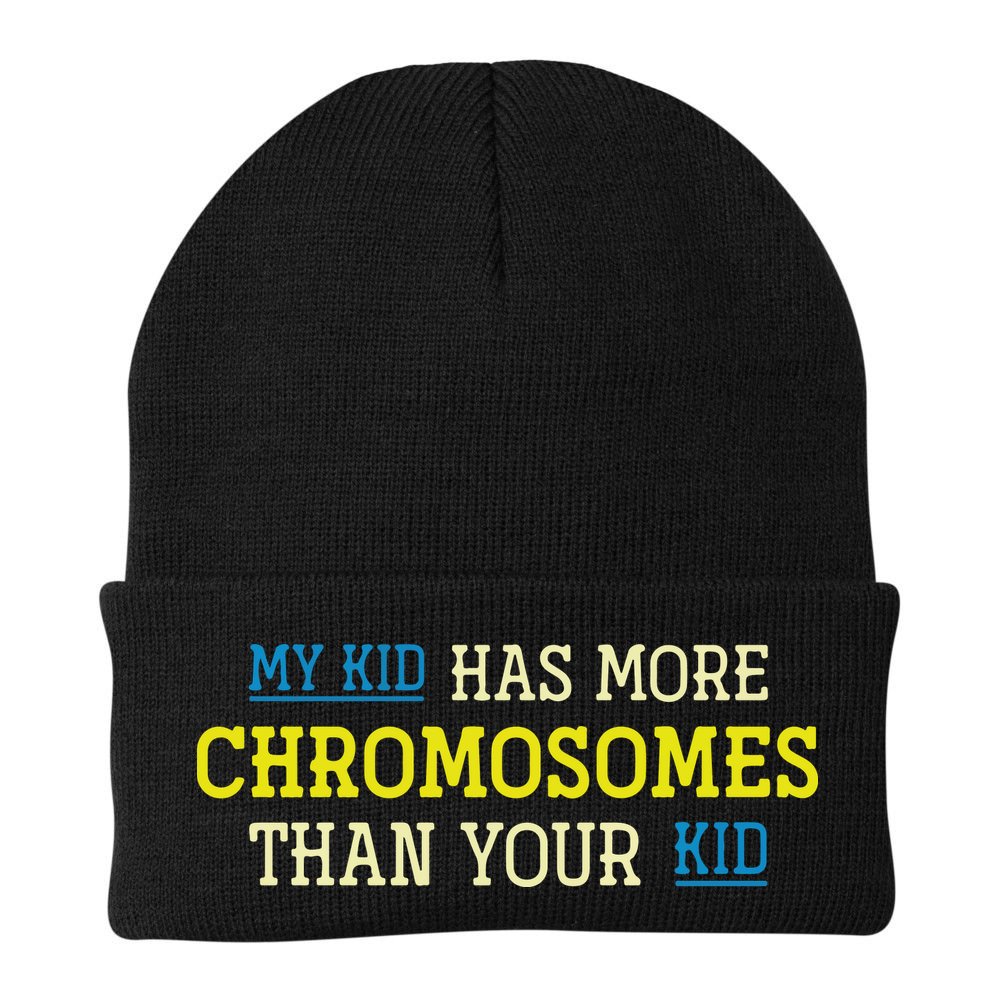 Trisomy 21 Parents Down Syndrome Awareness Gift Beanie