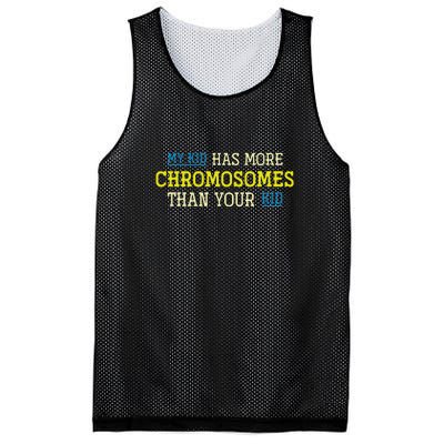 Trisomy 21 Parents Down Syndrome Awareness Gift Mesh Reversible Basketball Jersey Tank